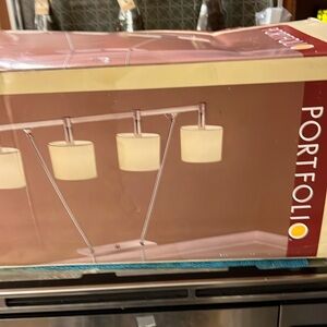 COPY - PORTFOLIO 4-LIGHT ISLAND PENDANT , NEW !